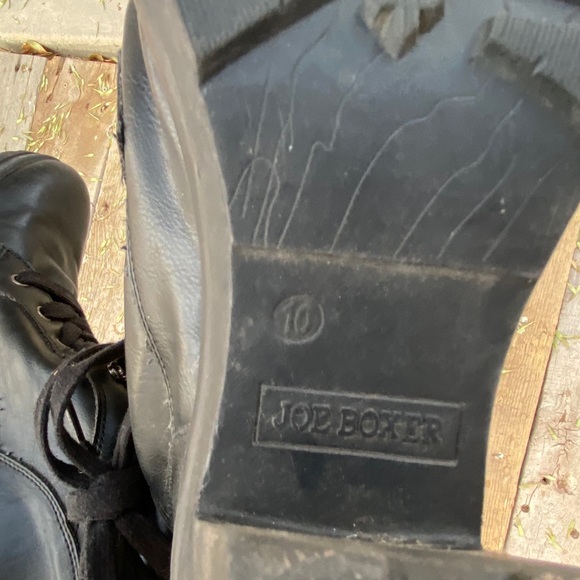 JOW BOXER black rock abkle boots 10 - Picture 8 of 8